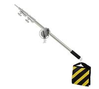 Supporto for luce da 2,9 m con kit in acciaio inossidabile, braccio trasversale con borsa for pesi, accessori for studio fotografico, asta telescopica di estensione da 2,49 m(Only Boom Arm)