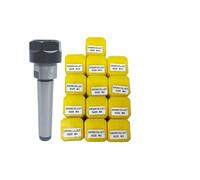 Supporto for mandrino Morse MT1 MT2 MT3 MT4 ER20 con gambo conico Morse + set di pinze ER20 con chiave for utensili for tornio e fresatura CNC(MTA4-ER20 16PCS)