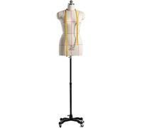 Supporto for manichino femminile da cucito, manichino sartoriale regolabile di taglie forti, manichino in piedi in schiuma for sarta professionista(XXL 88)