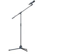 Supporto for microfono con treppiede for da pavimento braccio a clip for for spettacoli di canto, palco nozze e supporto for per Concerti, Palchi