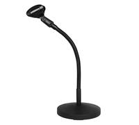 Supporto for microfono da tavolo regolabile Base metallica stabile Supporto for microfono da gioco Staffa for rack da tavolo Colore nero