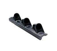 Supporto for misuratore triplo in fibra di carbonio for auto con guida a destra, 2 pollici e 52 mm, universale, a 3 fori, for auto con guida a destra