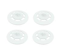 Supporto for mocio BAAD in plastica, supporto for panno for mocio, accessori di ricambio compatibili con Xiaomi, compatibile con robot aspirapolvere Roborock P10 / Q Revo(White 4PCS)