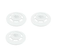 Supporto for mocio BAAD in plastica, supporto for panno for mocio, accessori di ricambio compatibili con Xiaomi, compatibile con robot aspirapolvere Roborock P10 / Q Revo(White 3PCS)
