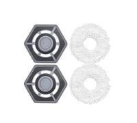 Supporto for mocio originale, compatibile con Yeedi Mop Station, accessori for aspirapolvere robot parte(With 2 Mop Cloths)