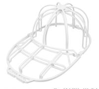 Supporto for modellare i cappelli - Protezione antideformazione for cappelli for lavaggio, conservazione e viaggio, accessori for il bucato domestico(White)