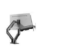 Supporto for monitor a doppio schermo for impieghi gravosi con schermo a braccio robotico da uno a due