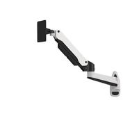 Supporto for monitor a doppio schermo, supporto rotante a quattro schermi, sospensione del braccio pneumatico di sollevamento(SinglescreenarmsGA12W)
