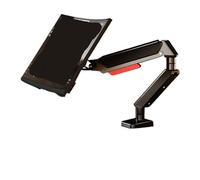 Supporto for monitor braccio robotico computer rotante sollevamento cantilever schermo portatile staffa foro X1(Black)