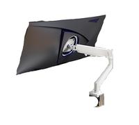 Supporto for monitor, braccio robotico, telaio di supporto for computer con sollevamento pneumatico, for schermo, for scrivania a sbalzo(White single screen bracket)