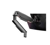 Supporto for monitor con braccio robotico, base a sbalzo for schermo rotante e riscaldabile for computer, supporto da scrivania for doppio schermo X1