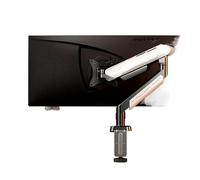 Supporto for monitor con braccio robotico, base a sbalzo for schermo rotante e riscaldabile for computer, supporto da scrivania for doppio schermo X1