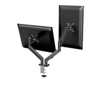 Supporto for monitor del computer, braccio robotico, rotazione desktop(Black01)