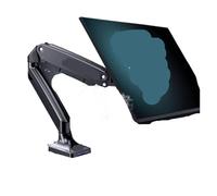 Supporto for monitor, schermo grande da scrivania, sollevamento ad aria compressa, regolazione 'altezza e rotazione(110Black)