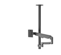 Supporto for monitor, sospensione della pressione 'aria del, rotazione dello schermo orizzontale e verticale, staffa da soffitto for rialzata di 2 metri(Column height 90 cm)