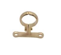 Supporto for morsetto for tubo in ottone for lucidatura, adatto for tubi da 15, 22, 28, 35, 42 e 54 mm di diametro esterno, con base fissa for impianto idraulico.(Fit 54mm OD Tube)