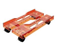 Supporto for PC regolabile for CPU mobile sotto la scrivania for torre for , supporto da pavimento for adatto alla maggior parte dei for tavolo per Computer Girevole(Orange)