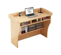 Supporto For Podio In Legno For Discorsi, Foro For Filo Riservato, Design Con Spazio Di Archiviazione, Adatto For Chiesa, Ufficio, Scuola, Riunioni Di Famiglia(Light)