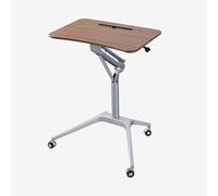 Supporto For Podio Portatile Regolabile,Piccolo Banco Reception Con 4 Ruote Bloccabili,Podio Mobile For Insegnanti,Aule,Ufficio,Tavolo Da Conferenza,Lezioni(White)