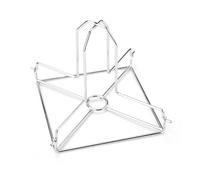 Supporto for pollo in acciaio inossidabile con maniglia for barbecue da esterno, affumicatore verticale for arrostire il pollo e forno