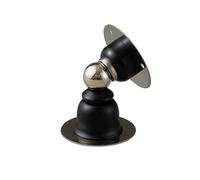 Supporto for porta in acciaio inossidabile | Acciaio inossidabile multicolore for il fissaggio della porta a parete o a pavimento in tutte le stanze(Nero)