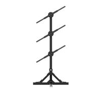 Supporto for proiettore olografico 3D in piedi Immagine Video Giunzione Remoto Pubblicità Display 3D Fan Pubblicità Logo Luce Alta Definizione(3 Pieces Splicing)