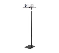 Supporto For Proiettore Portatile, For Laptop Da Pavimento Con Vassoio | Portata di 5 kg e altezza regolabile da 19,7 a 55 pollici, nascosta contro il muro for risparmiare spazio(50-100cm)