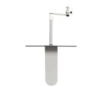 Supporto for proiettore regolabile, 24-40 cm, filettatura 1/4 pollici
