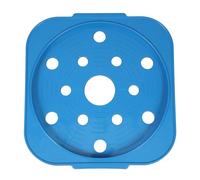 Supporto for Serbatoio Di Propano Da 1 Pz Per La Sostituzione Del Serbatoio | Base girevole della bombola del gas, ruote freno, supporto mobile for serbatoio del gas esterno(Blue)