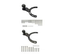 Supporto for serbatoio moto, robusto, stabile, facile da installare, accessori for moto, supporto for serbatoio benzina, supporto for fotocamera telefono(L)