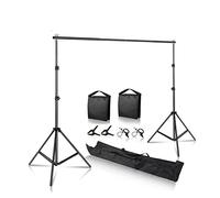 Supporto for sfondo Supporto for sfondo fotografico Supporto for treppiede for luce da studio Fotografia Fondali for schermo verde Compleanno Borse for pesi ChromaKey(Upgrade Kit 2,2000x3000)