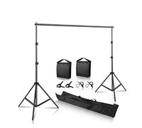 Supporto for sfondo Supporto for sfondo fotografico Supporto for treppiede for luce da studio Fotografia Fondali for schermo verde Compleanno Borse for pesi ChromaKey(Basic Kit 2,2600x3000)