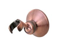 Supporto for soffione doccia da bagno in ottone rosso rame antico retrò, supporto for doccetta, accessorio da parete ash064