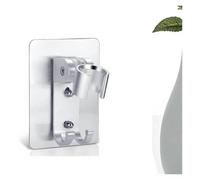 Supporto for soffione doccia in acciaio inossidabile | Grigio chiaro for doccia da bagno: staffa for montaggio a parete in acciaio inossidabile