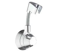 Supporto for soffione doccia regolabile a ventosa | Multicolor for il bagno: palmare con rotazione multi-angolo regolabile senza ventosa(Sliver)
