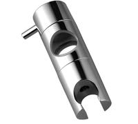 Supporto for soffione doccia regolabile for sedile con sollevamento, piatto, 20 mm, 22 mm, accessori for il bagno, ferramenta pratica for la casa(Silver 19mm)