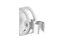 Supporto for soffione doccia regolabile Space Alluminio Staffa for a 360° a parete in metallo(Silver)