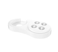 Supporto for spazzolino da denti, compatibile con Oral B e iO, spazzolini elettrici, base di supporto for testine, compatibile con Oral B, spazzolini elettrici(1 holder (white))