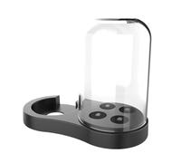 Supporto For Spazzolino Elettrico Oralb IO3, IO4, IO5 E IO6, Con Contenitore Antipolvere E Supporto For Testina EB17.(Black)