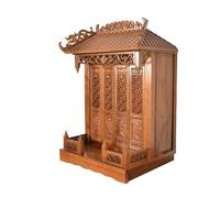 Supporto For Statua Del Buddha A Parete,Supporto For Altare Con Nicchia,Tavolo For Altare Domestico In Legno,Ripiano Telescopico Estraibile Del Santuario Guanyin(S)