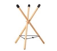Supporto for tamburo della lingua in acciaio in legno, rack a mano rimovibile 2 in 1, stand o siediti, ideale for lo strumento percussioni da 10 a 22 pollici (Size : Medium)