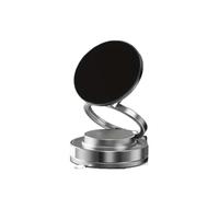 Supporto for telefono con ventosa magnetica - Supporto regolabile a 360° for auto, palestra e superfici lisce(Black-2pcs)
