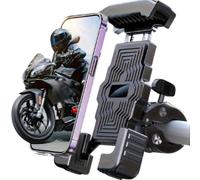 Supporto for Telefono da Bicicletta per Cannondale Scalpel HT 2021-, Supporto per Girevole Multiuso Supporto Manubrio Bicicletta,A Black-A