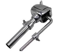 Supporto for tom Supporto for tamburo Supporto for tamburo for tom Braccio for tamburo Supporto for tamburo Kit for tamburo con superficie cromata in lega di zinco pressofusa 1 pezzo(13cm)