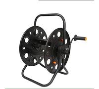 Supporto for tubo flessibile da giardino, facile montare, può contenere fino a 100 m/328 piedi di 1/2 pollice, carrello avvolgitubo