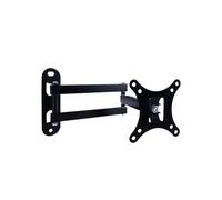 Supporto for TV espositore espandibile, oscillante a sinistra e a destra, 10-32 pollici S26(Black+1000)