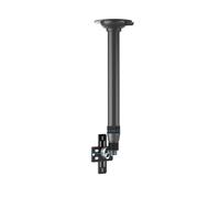 Supporto for ventilatore for proiettore olografico 3D, staffa in acciaio con gancio universale, for supporto for ventilatore da soffitto regolabile for ventilatore olografico 3D Esposizione pubblicita