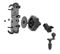 Supporto forcella anti vibrazione Ram-Mount RAM-B-176-A-PD4-462 su TELEFONINO 6"