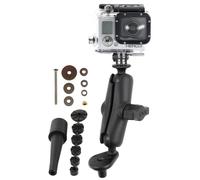 SUPPORTO su FORCELLA MOTO PER TUTTE LE HERO GoPro 2 3 4 5 black RAM-B-176-GOP1U