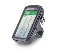 Forever Supporto bici per smartphone BH-100XXL X-Grip rotante impermeabile fissaggio manubrio grigio